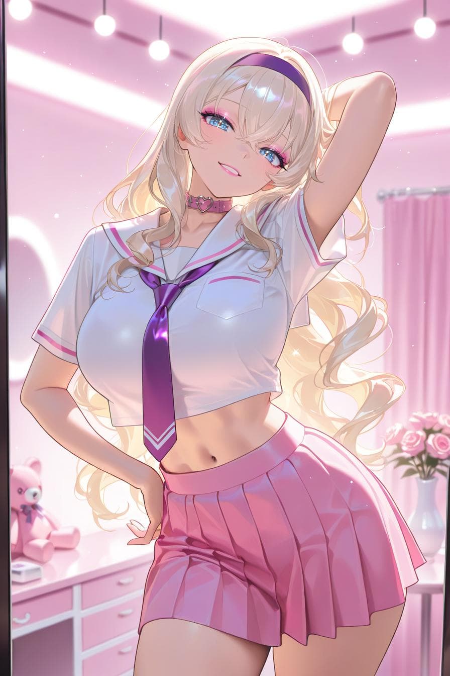 Anime-style AI character from the Cherry AI public image feed